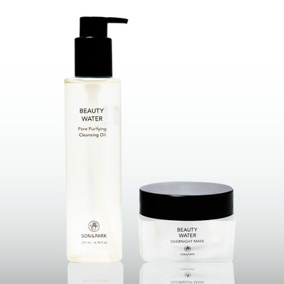 [손앤박] 포어 퓨리파잉 클렌징 오일 200mL + 뷰티워터 오버나이트 마스크 50mL
