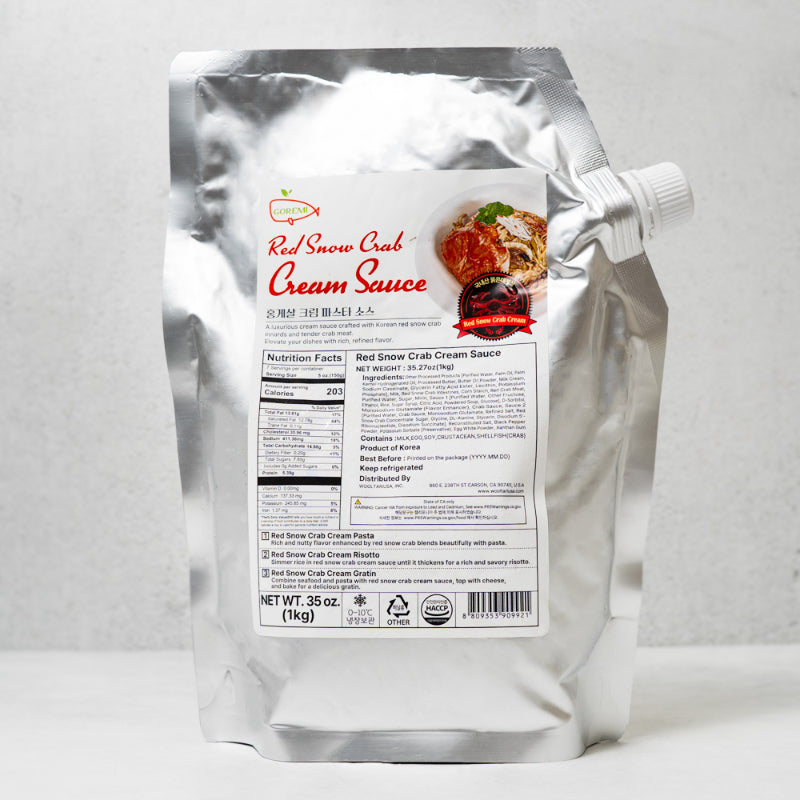 Red Crab Cream Pasta Sauce 1kg
