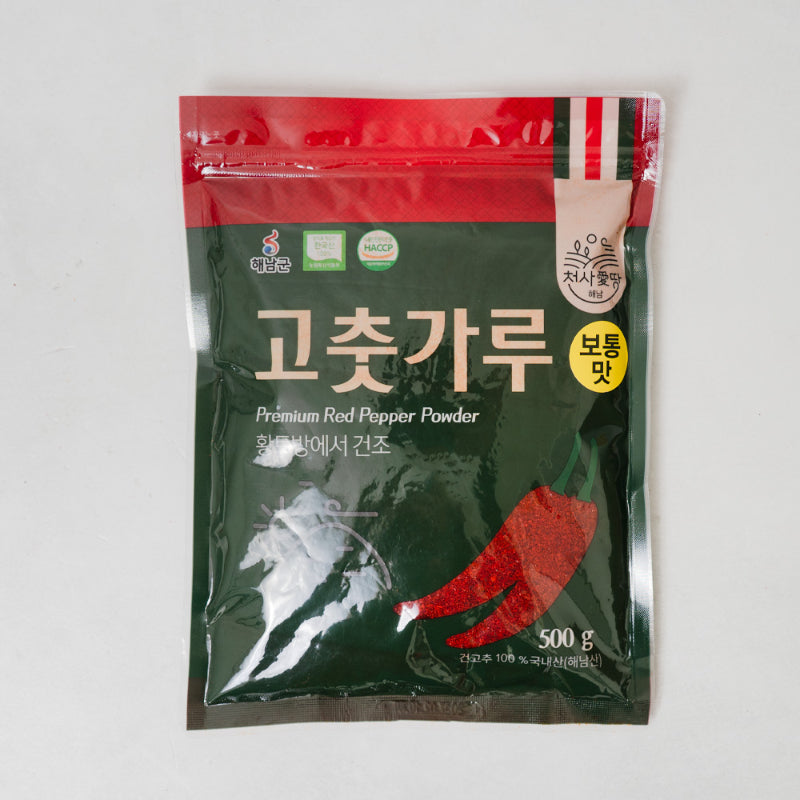 Haenam Chili Powder 500g  (Medium Spicy Flavor)