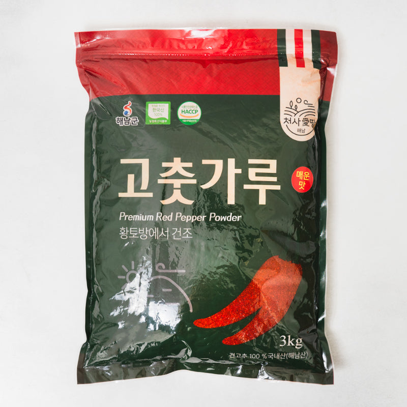 [2025 New] Haenam Chili Powder 3kg (Spicy Flavor)_Free Shipping
