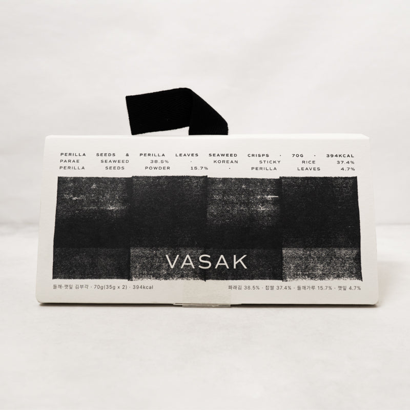 VASAK Perilla Seed & Perilla Leaf Seaweed Snack Gift Set 70g
