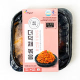 [하늘농가] 그대로 데워먹는 더덕채 볶음 100g