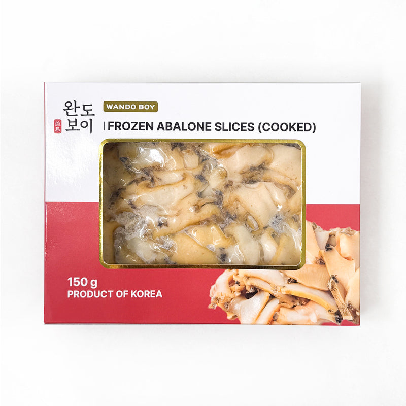 [완도보이] 슬라이스 순살 자숙전복 150g