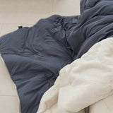 [한국직배송 E] 한길침장 극세사 담요 에코 SS/Q (색상:민트/차콜/소라)