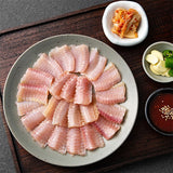 [한국직배송 D] 목포 산지직송 흑산도산 홍어회 200g x 4팩