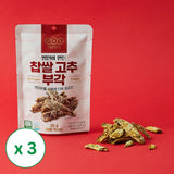 [하늘바이오] 명인이 만든 찹쌀 고추부각 30g x 3팩 (묶음)