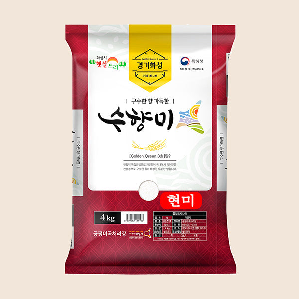 [2025 햅쌀] 연수네쌀가게 프리미엄 수향미 현미 4kg x 4_무료배송 (묶음)
