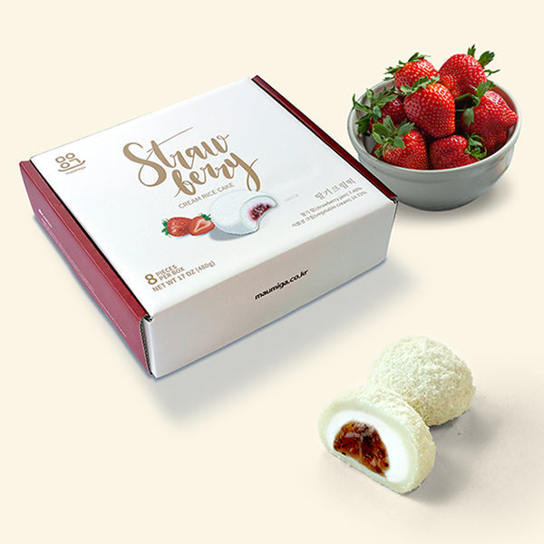 [마음이가] 딸기 크림떡 480g + 블루베리 크림떡 480g (묶음)_타임딜