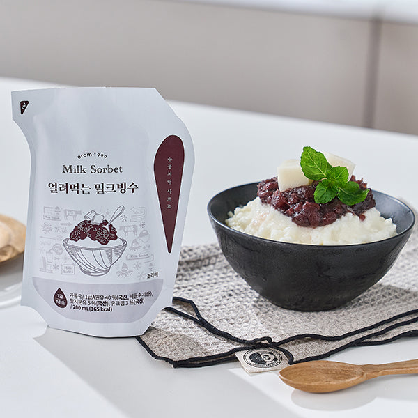 Mealtop Milk Bingsu Kit x 24/Grain Bingsu Kit x 24 + Sweet Red Bean x 4 _Korea Direct Delivery A