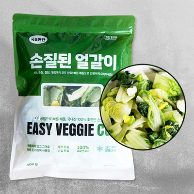 100% Korean Prepped Young Cabbage for Soups & Side Dishes 400g