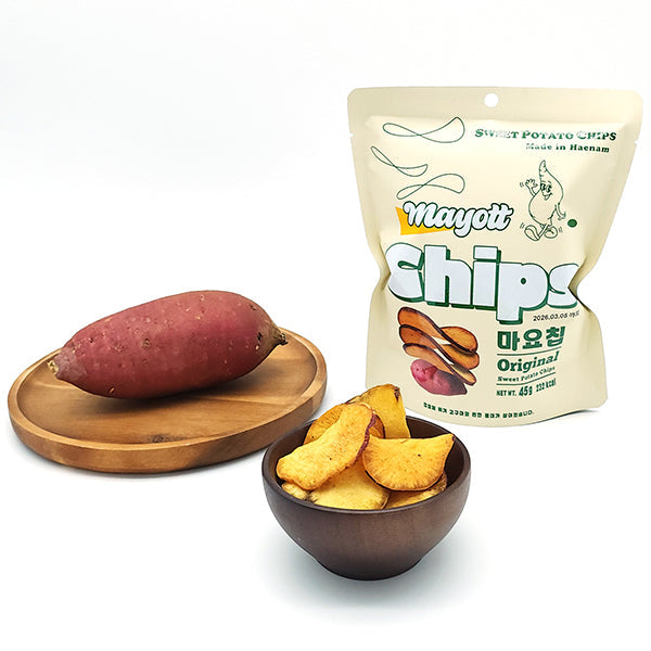 Sweet Potato Mayo Chips 45g x 2 Packs (Set)