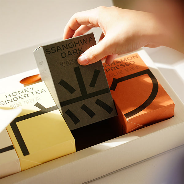Korean Heritage Tea Collection Gift Set (120g x 4)
