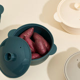 Easyway Harmony Steamer Set (Large + Small Round)_Korea Direct Delivery B