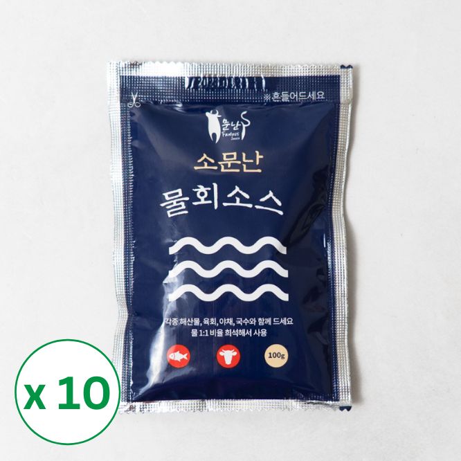 Famous Mulhoe Sauce 100g x 10 Pcaks
