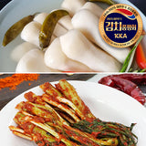 [한국직배송 D] 김치품평회 빛고을 남도식 총각무 동치미 2kg + 갓파김치 2kg