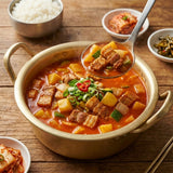 [울타리] 삼겹살 짜글이찌개 한끼 키트 (삼겹살 1lb + 짜글이찌개 소스 300g)