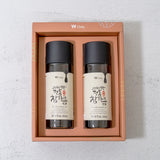 [W Only] 옛향기마을 전통참기름 선물세트 600ml (300ml x 2병) x 3세트 _무료배송특가 (묶음)