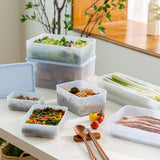 Betree Fresh Antibacterial Storage Container Mixed Set  6 Types, 19 Pieces (Includes 2 Sheets of Labels)_Korea Direct Delivery D 