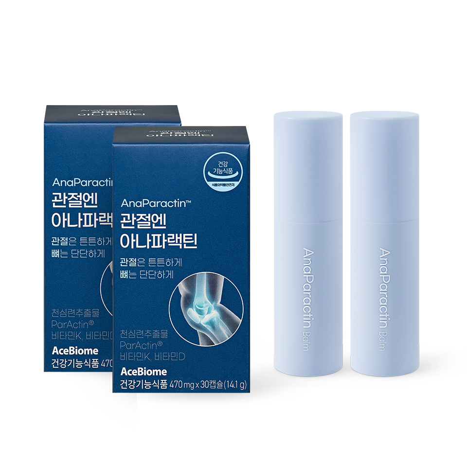 [Korea Direct Delivery D] Ace Biome BNR Anaparactin tablets + Balm (Select: 1 month/2 months/3 months)