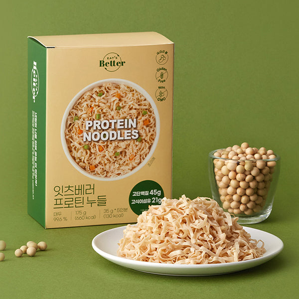 [Korea Direct Delivery A] Eat's Better Protein Noodle+ Vegetable Sauce Set (10 servings)