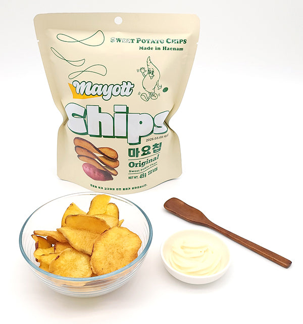 Sweet Potato Mayo Chips 45g x 2 Packs (Set)