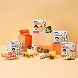 [한국직배송 B] 베베쿡 전복버섯알밤진밥 (110g x 20개) 1박스