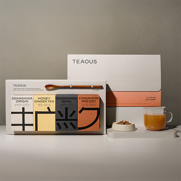 Korean Heritage Tea Collection Gift Set (120g x 4)
