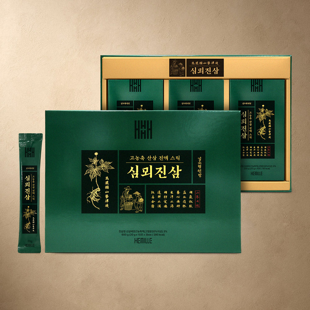 150-Year-Old Wild Ginseng Cultured Root Extract Stick Simmoejinsam (1 Box / 2 Boxes Option)_Korea Direct Delivery C