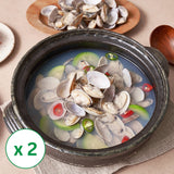 [LF푸드] 모노키친 뻘 속의 진주 바지락탕 KIT 630g x 2팩 (묶음)