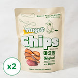 Sweet Potato Mayo Chips 45g x 2 Packs (Set)