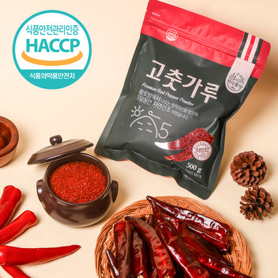 Haenam Chili Powder 500g  (Medium Spicy Flavor)