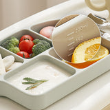 Cream Silicone Baby 4-Piece Set(Cream Yellow)_Korea Direct Delivery D