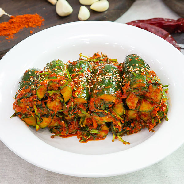 [한국직배송 C] 김치품평회 빛고을 남도식 총각무 동치미 2kg + 오이소박이 2kg