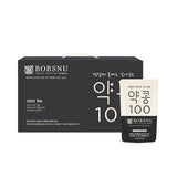 [Bobsnu] Yakkong 100 Soy Milk (190ml x 20) x 2Box + [Goznut] Black Rice Nut Bar x 2Box
