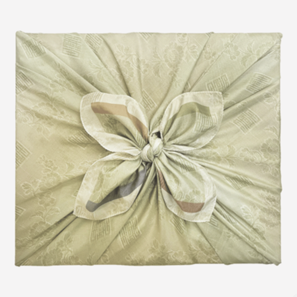 [한국직배송 D] 교동한과 교동마님 2단 선물세트(보자기 포장 포함)