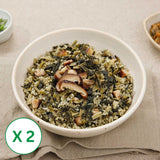 [하늘농가] 국내산 강된장시래기 표고버섯밥 215g x 2팩 (묶음)