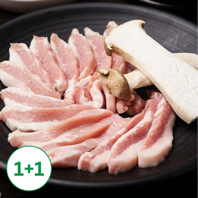 切片猪颊肉 1磅