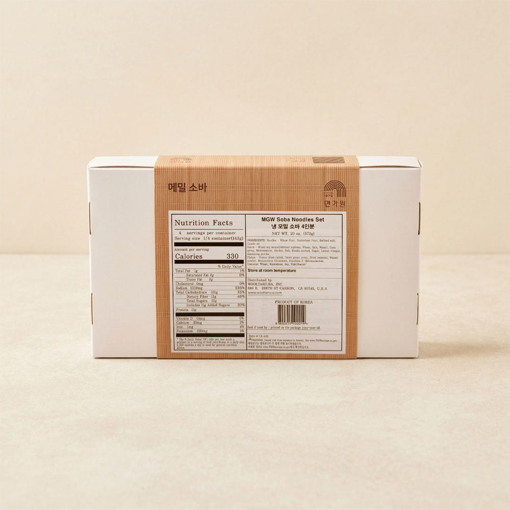 [면가원] 메밀 소바 밀키트 572g (4인분)