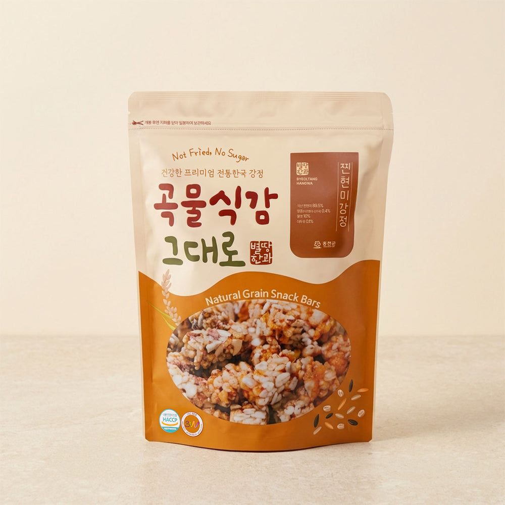 [별땅한과] 찐현미 강정 250g