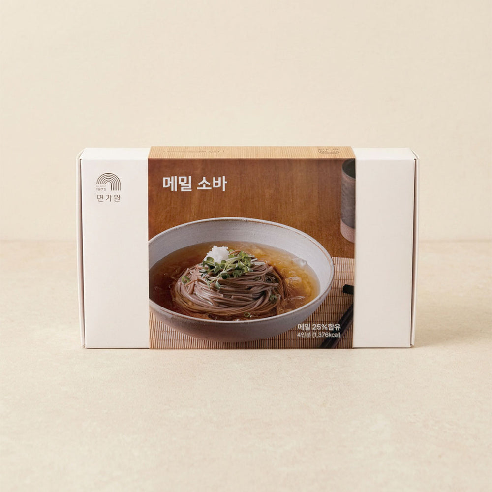 [면가원] 메밀 소바 밀키트 572g (4인분)
