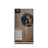 [수월] 명품 헤어칼라 크림 7S 블랙