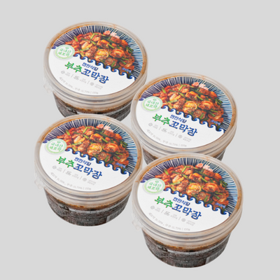 [연안식당] 부추꼬막장 150g x 4팩 (묶음)_타임딜