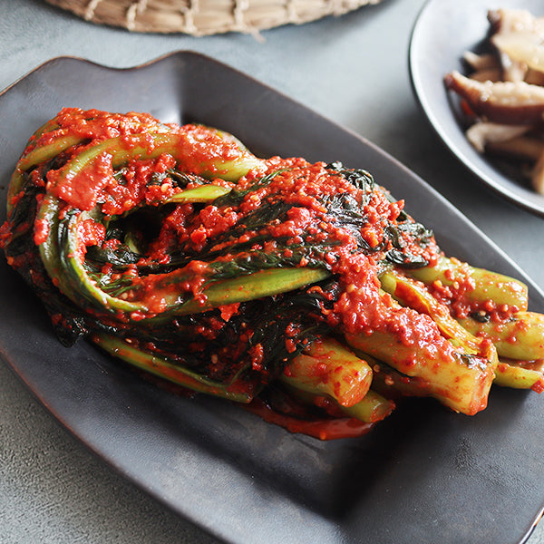 [한국직배송 B] 김치품평회 빛고을 남도식 포기김치 2kg + 갓김치 2kg