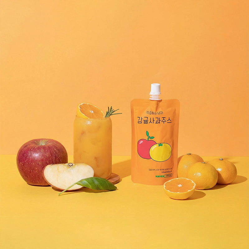 [경북햇살농원] 착즙하는남자 감귤사과주스 (100mlx30포) x 3박스 (묶음)_ 무료배송