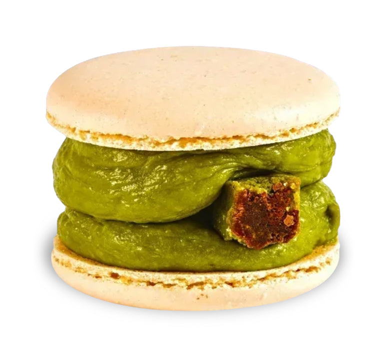 [널담] 뚱카롱 4구 - 말차 브라우니 (50g x 4개입)