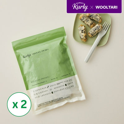 [Kurly's] 간편하게 바삭, 야채김말이 300g x 2팩 (묶음)