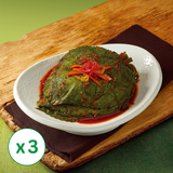 [예소담] 생깻잎 김치 400g x 3팩 (묶음)