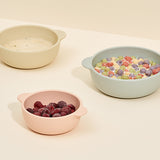 Sillymann Cream Silicone Bowl Set_Korea Direct Delivery F