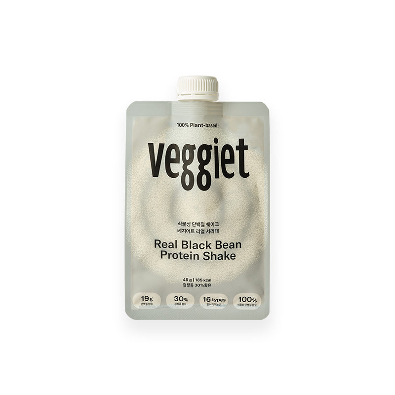 [베지어트] Veggiet 식물성 단백질 쉐이크 리얼 서리태 450g (45gx10개)
