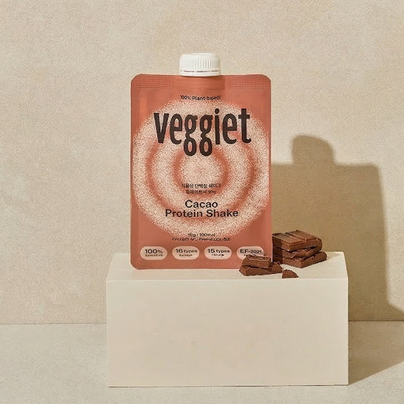 [베지어트] Veggiet 식물성 단백질 쉐이크 카카오 450g (45gx10개)